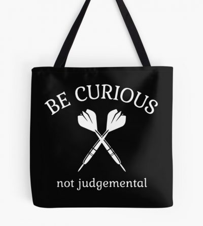 Ted Lasso Be Not Judgmental Curious Sport Tote Bag Official AFC Richmond Merch