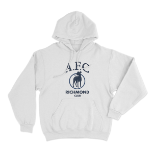 A.F.C Richmond Club Unisex Hoodie White