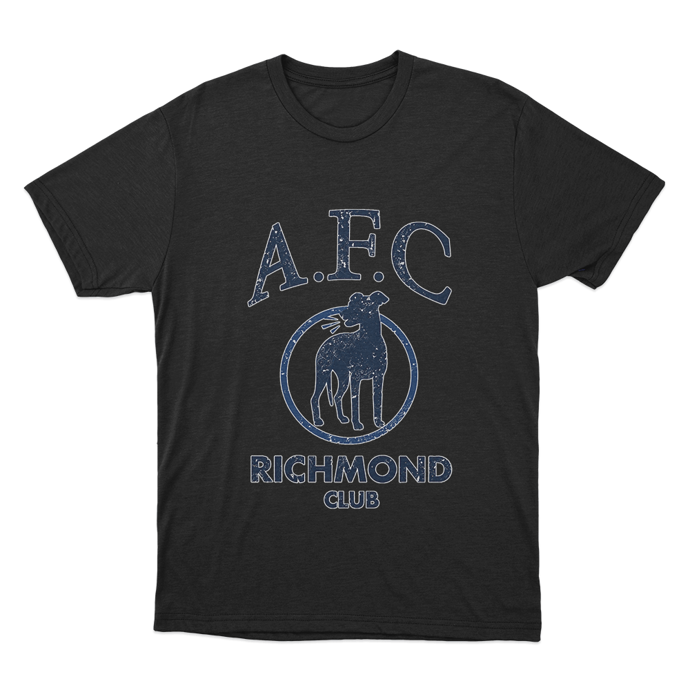 A.F.C Richmond Club Unisex T Shirt Black A.F.C Richmond Club Unisex T Shirt Black
