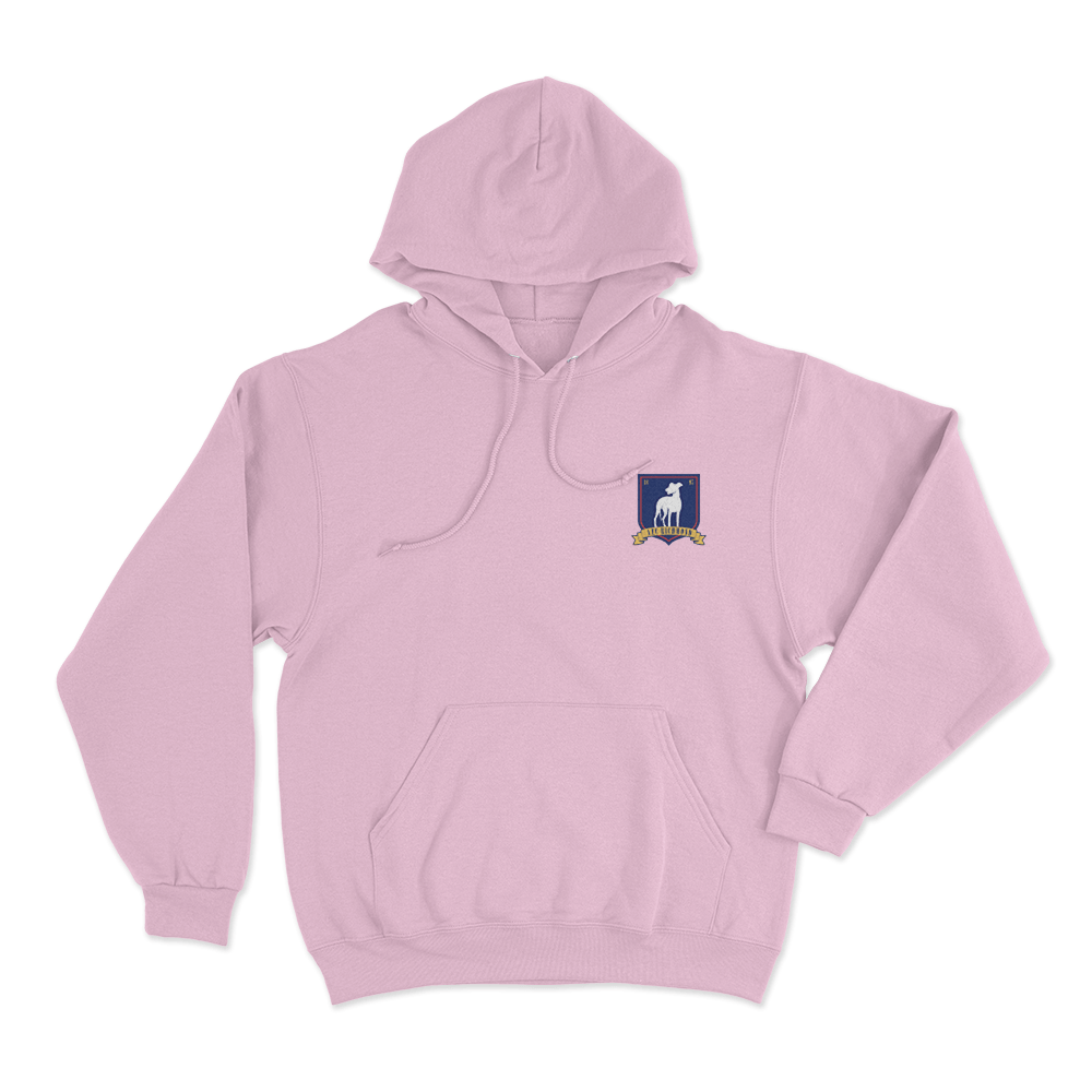 A.F.C Richmond Crest Unisex Hoodie Pink A.F.C Richmond Crest Unisex Hoodie Pink
