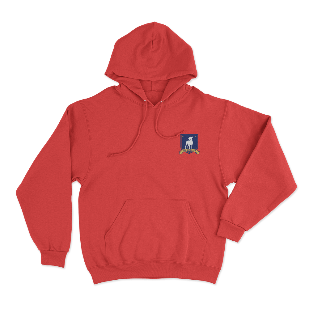A.F.C Richmond Crest Unisex Hoodie Red A.F.C Richmond Crest Unisex Hoodie Red