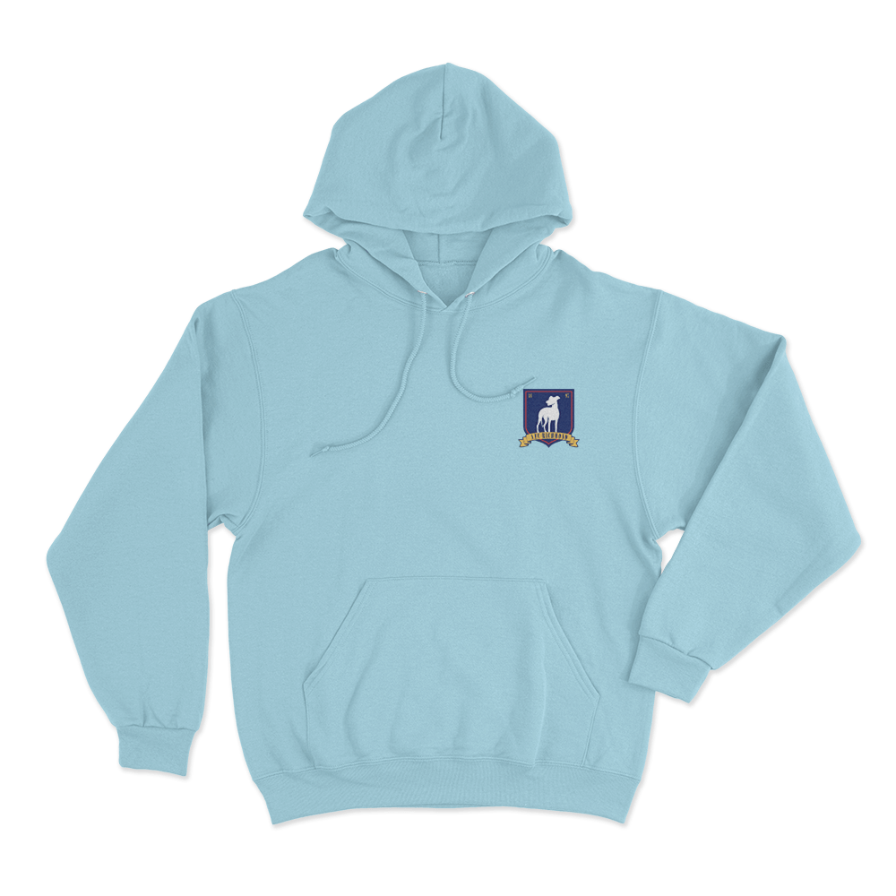 A.F.C Richmond Crest Unisex Hoodie Sky Blue A.F.C Richmond Crest Unisex Hoodie Sky Blue