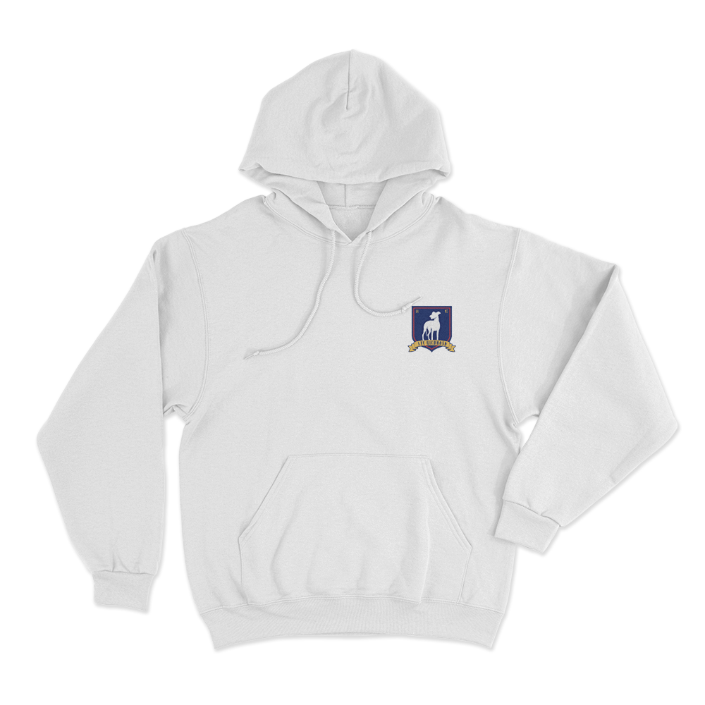 A.F.C Richmond Crest Unisex Hoodie White A.F.C Richmond Crest Unisex Hoodie White