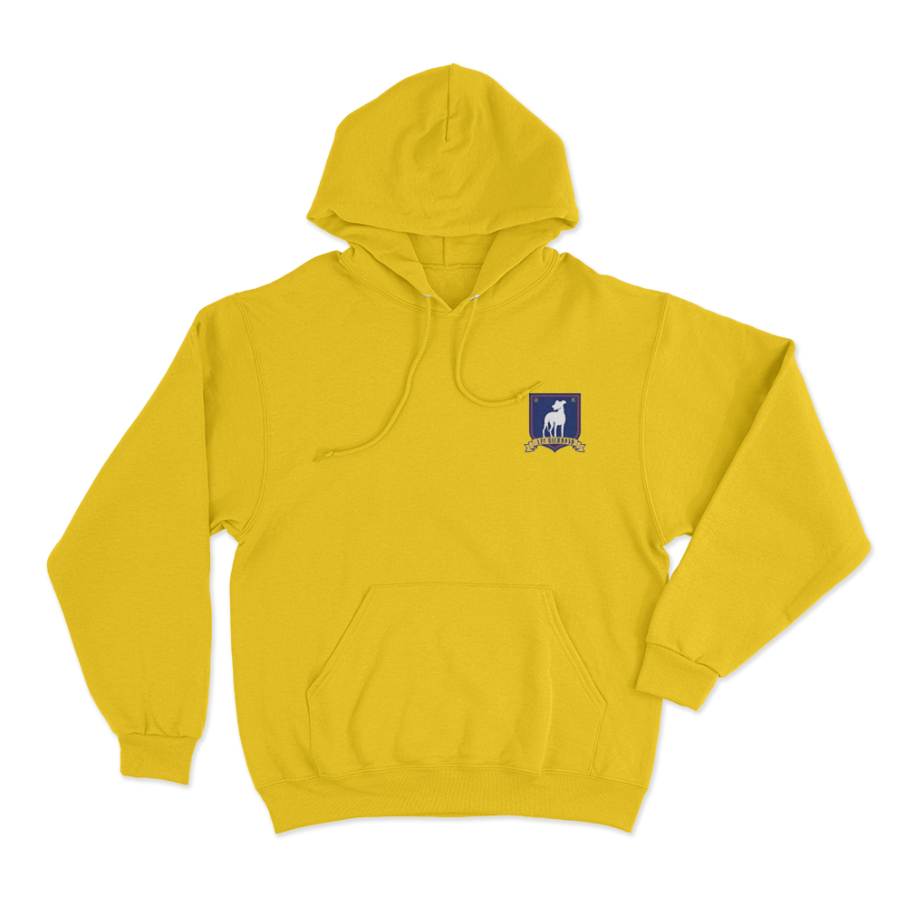 A.F.C Richmond Crest Unisex Hoodie Yellow A.F.C Richmond Crest Unisex Hoodie Yellow