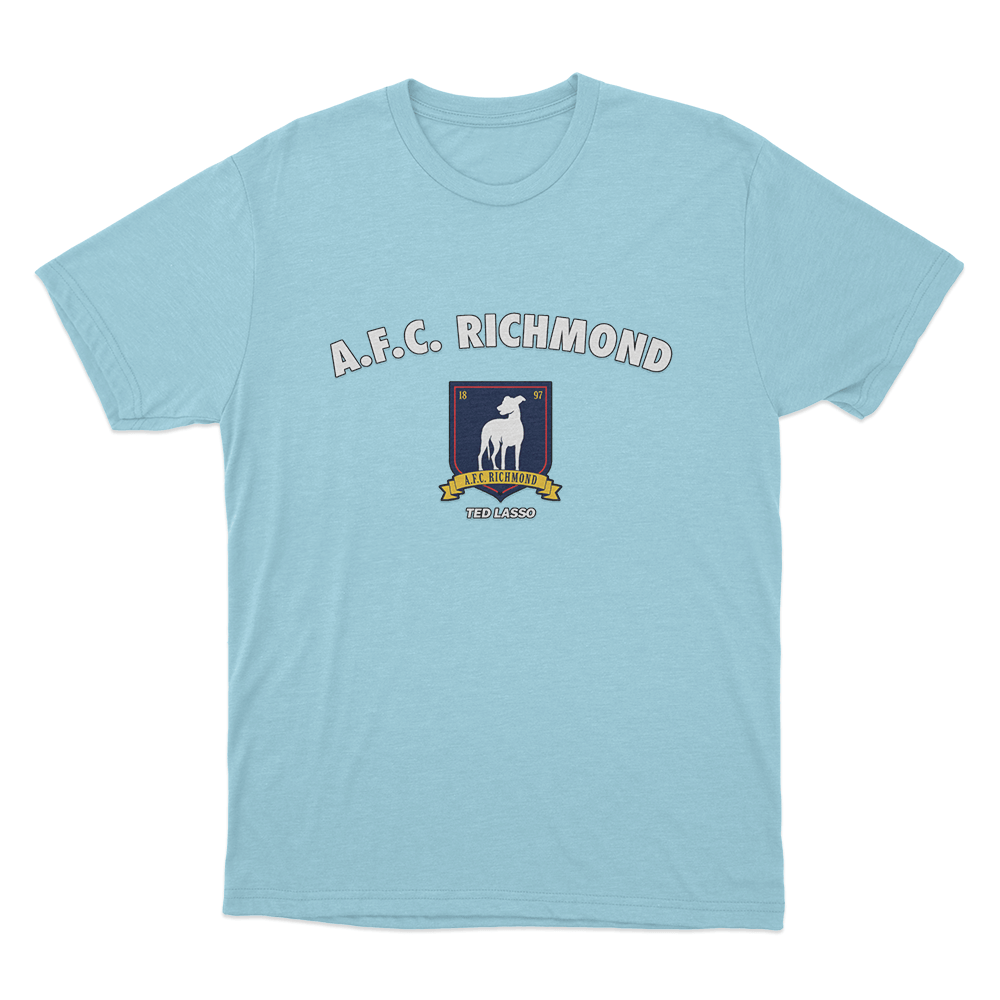 A.F.C Richmond Unisex T Shirt Sky Blue A.F.C Richmond Unisex T Shirt Sky Blue