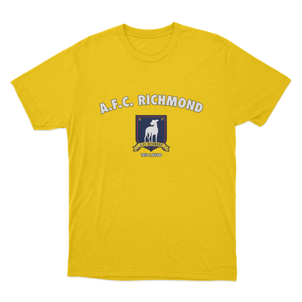 A.F.C Richmond Unisex T Shirt Yellow A.F.C Richmond Unisex T Shirt Yellow