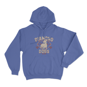 Diamond Dogs Richmond Unisex Hoodie Blue