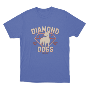 Diamond Dogs Richmond Unisex T Shirt Blue