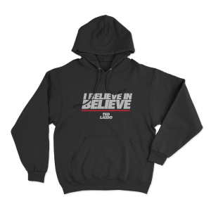 I Believe In Believe Unisex Hoodie Black