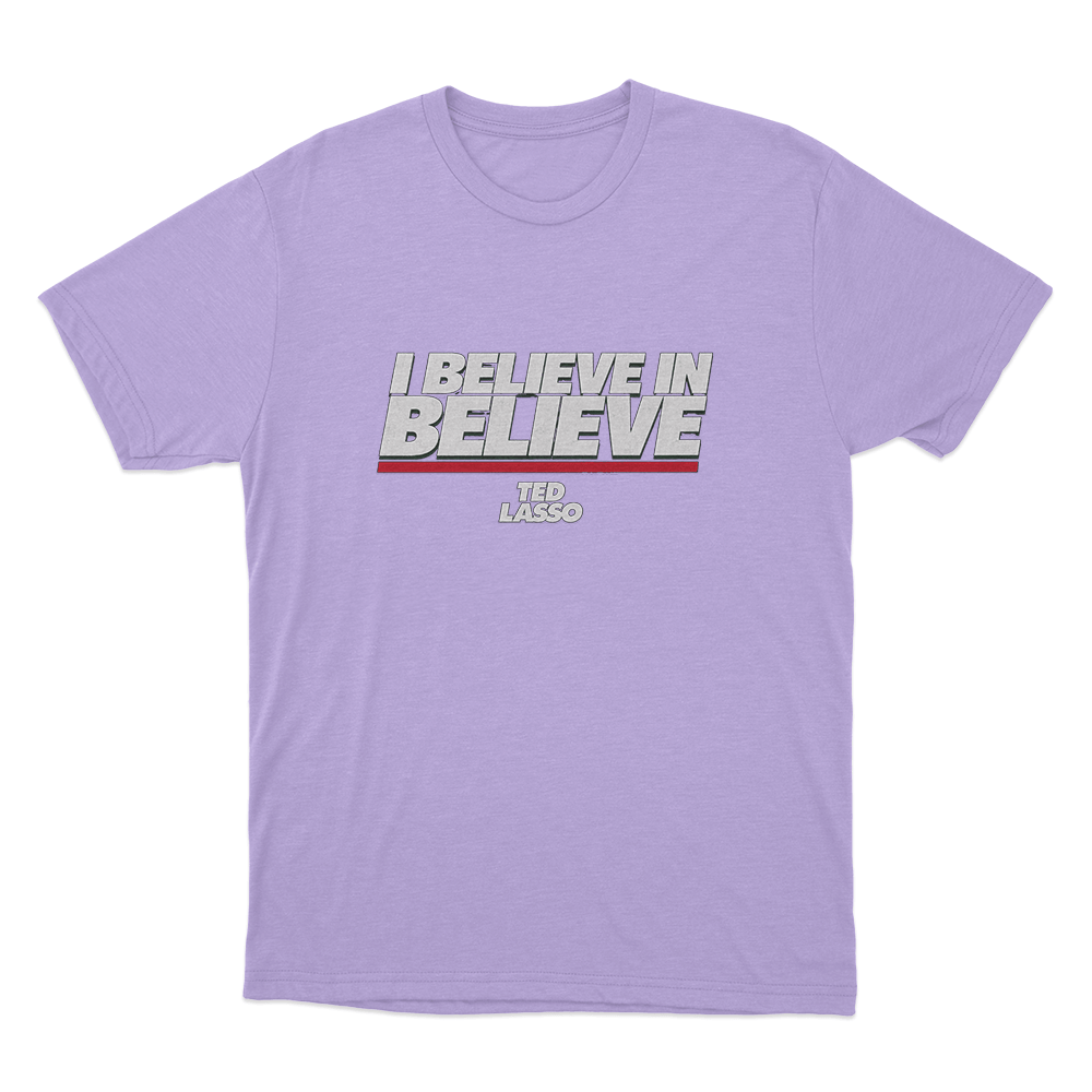 I Believe In Believe Unisex T Shirt Purple I Believe In Believe Unisex T Shirt Purple