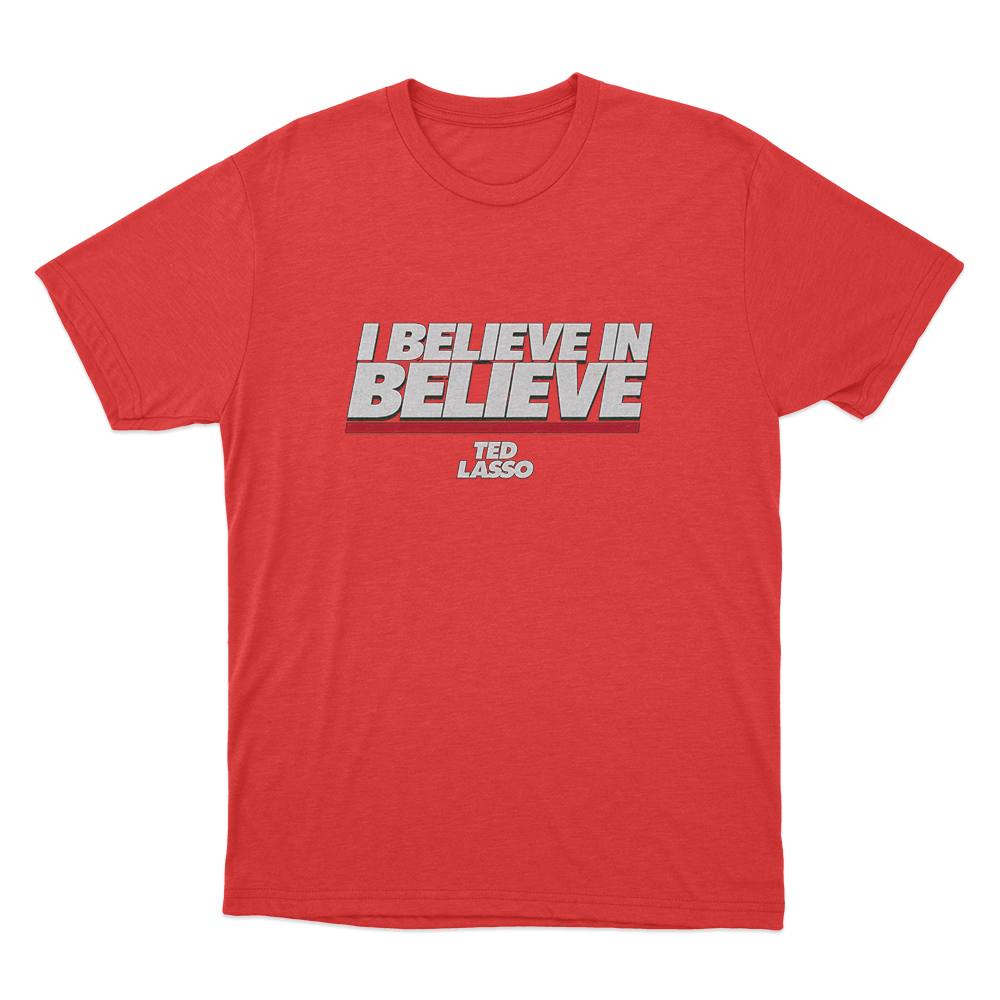 I Believe In Believe Unisex T Shirt Red I Believe In Believe Unisex T Shirt Red