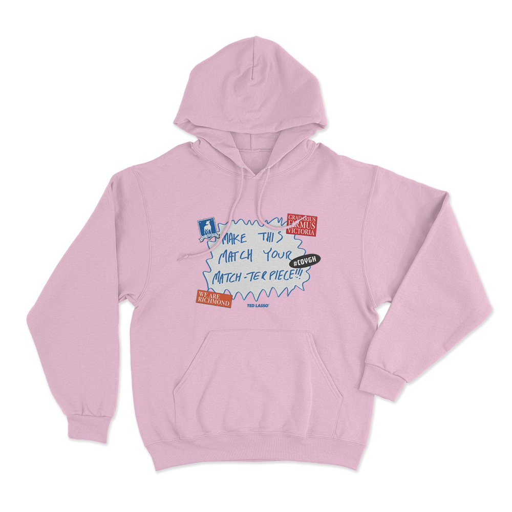 Make This Match Your Match-Terpiece Unisex Hoodie Pink Make This Match Your Match Terpiece Unisex Hoodie Pink