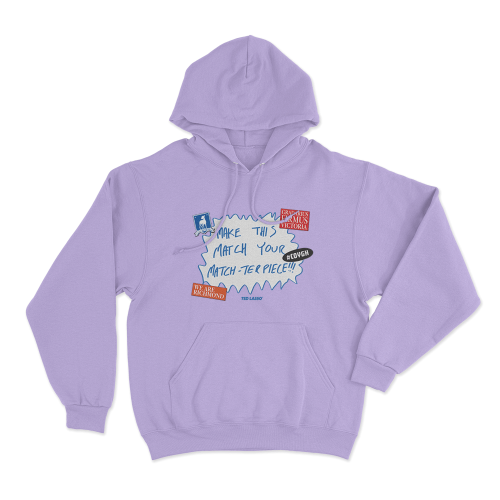 Make This Match Your Match-Terpiece Unisex Hoodie Purple Make This Match Your Match Terpiece Unisex Hoodie Purple