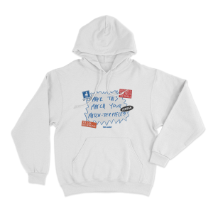 Make This Match Your Match Terpiece Unisex Hoodie White