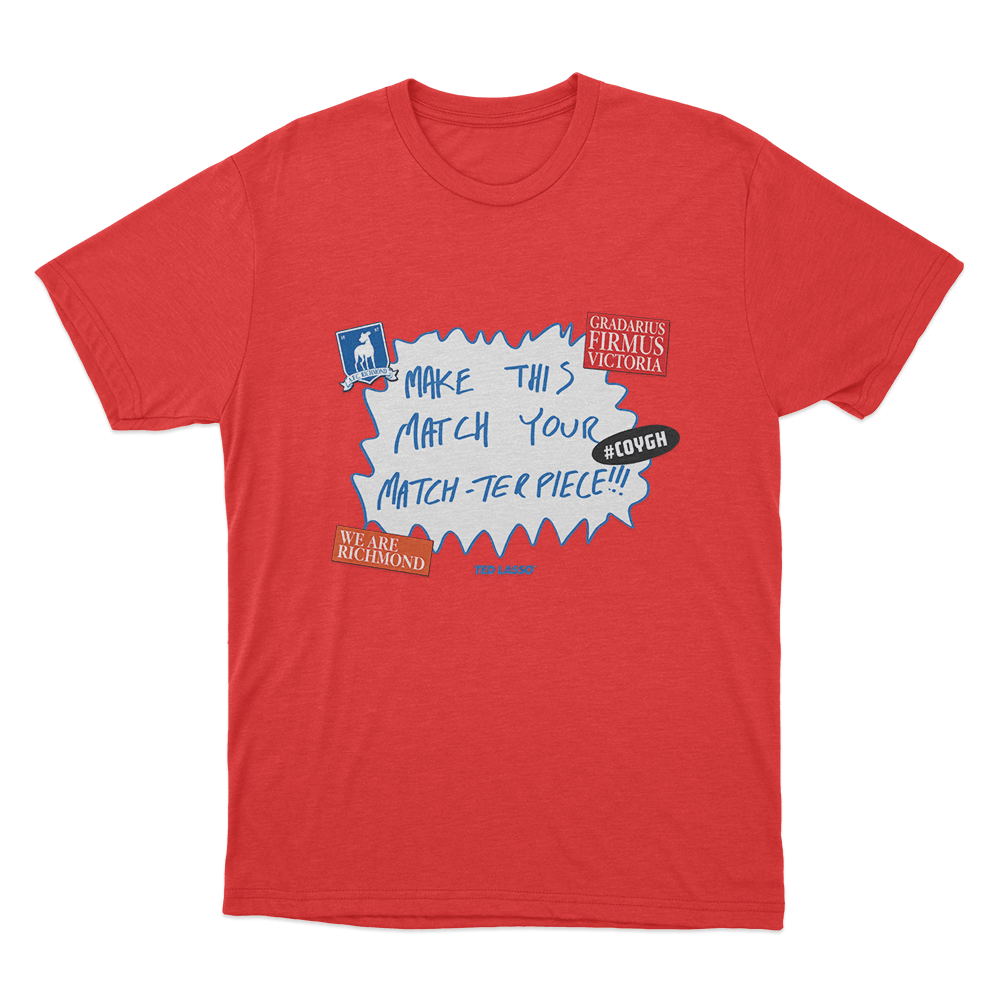 Make This Match Your Match-Terpiece Unisex T Shirt Red Make This Match Your Match Terpiece Unisex T Shirt Red