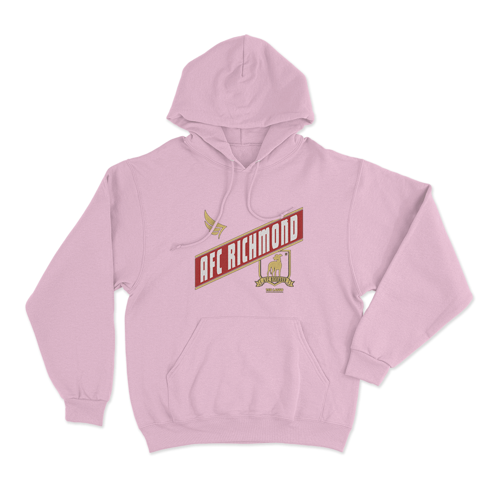 Ted Lasso AFC Richmond Logo Unisex Hoodie Pink Ted Lasso AFC Richmond Logo Unisex Hoodie Pink