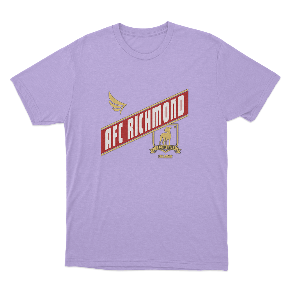 Ted Lasso AFC Richmond Logo Unisex T Shirt Purple Ted Lasso AFC Richmond Logo Unisex T Shirt Purple