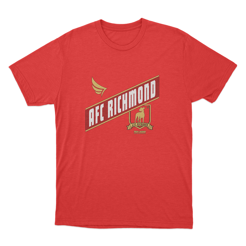 Ted Lasso AFC Richmond Logo Unisex T Shirt Red Ted Lasso AFC Richmond Logo Unisex T Shirt Red
